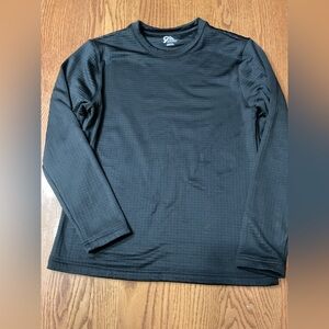 Colosseum outdoor Black Long Sleeve Men's thermal base layer shirt size medium